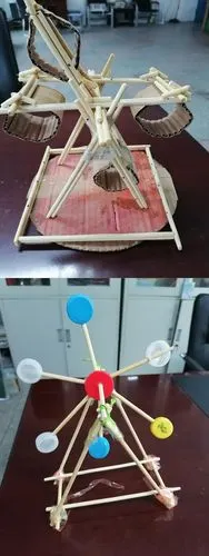 童心手巧创意多 变废为宝趣无穷 ————淅川县一小四年级科技小制作