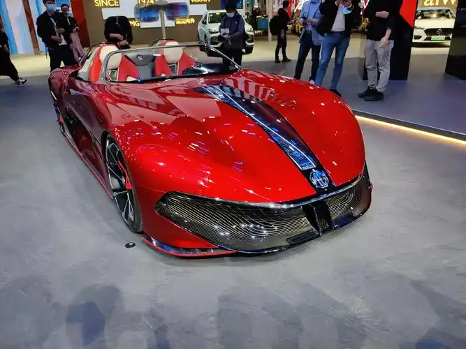 全新敞篷电动跑车 mg发布cyberster量产造型细节