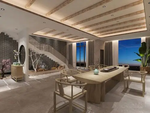 私人会所(禅意)|空间|室内设计|美觉空间设计 - 原创作品 - 站酷