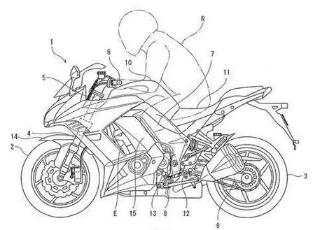 川崎h2r简单的简笔画