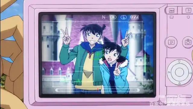 《名侦探柯南》新一与小兰合照集