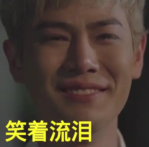 gus表情包 笑着流泪