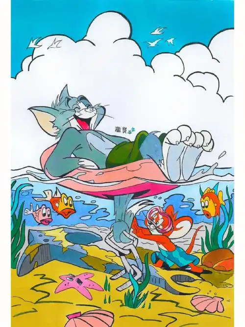 猫和老鼠第③弹马克笔手绘教程