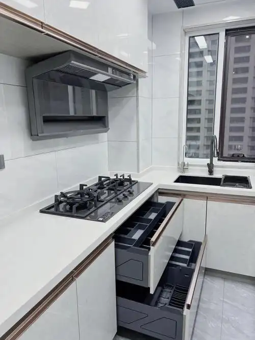 硬装结束607平米简约高级系小厨房装修分享