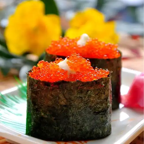 飞鱼寿司料理鱼子酱珍味鱼籽鱼子400g盒小颗粒其它