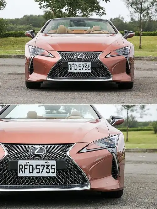 最美敞篷gt跑车,雷克萨斯小改款lc再次诠释_腾讯新闻