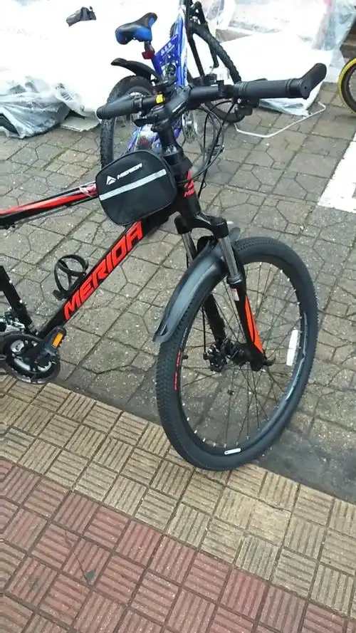 端午安康,顶雨作业.美利达勇士300ds丽黑26/17