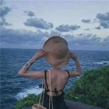 高清好看的女生霸气唯美头像背影图片