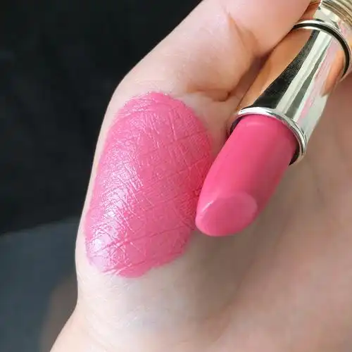 粉色樱花口红欧美公主桃红色芭比保湿唇膏