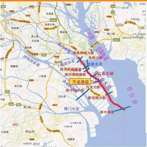 公示南沙这座世界级跨海大桥又有新进展