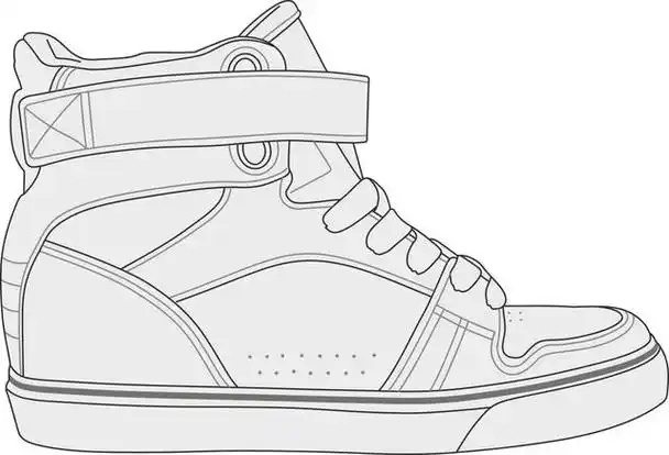 步步生花:学会简笔画,轻松绘制各种鞋子!