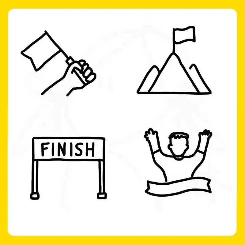 奥运简笔画|手帐素材|零基础|视觉笔记 97奥运会开始啦～ 9515