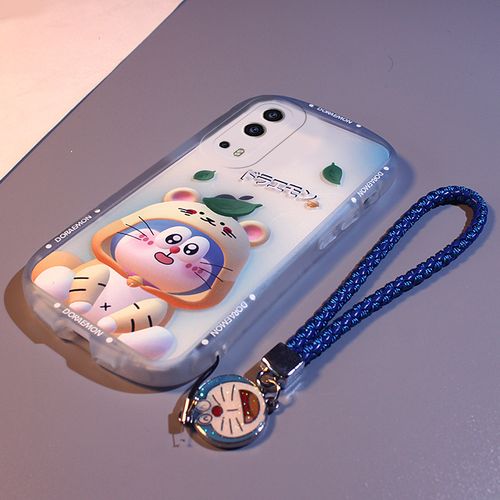 vivoy53s手机壳y55s可爱y52s叮当猫y33s手绳y31s蓝胖子y53s机器猫y30
