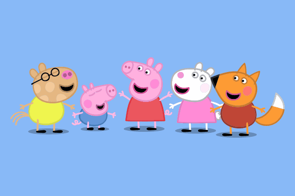 全城阅"冰 " "社会人"小猪佩奇携全家成员 疯狂动物城,冰川企鹅等人物