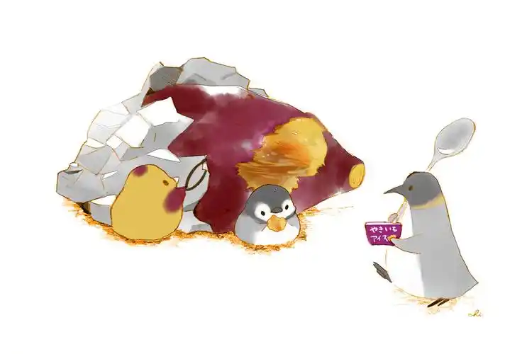 超治愈 小动物 美食 企鹅 - 堆糖,美图壁纸兴趣社区