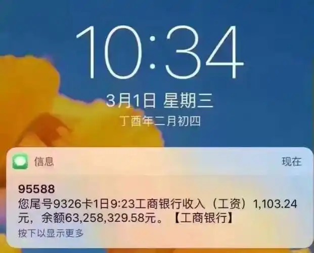 工资到账了!_kds宽带山