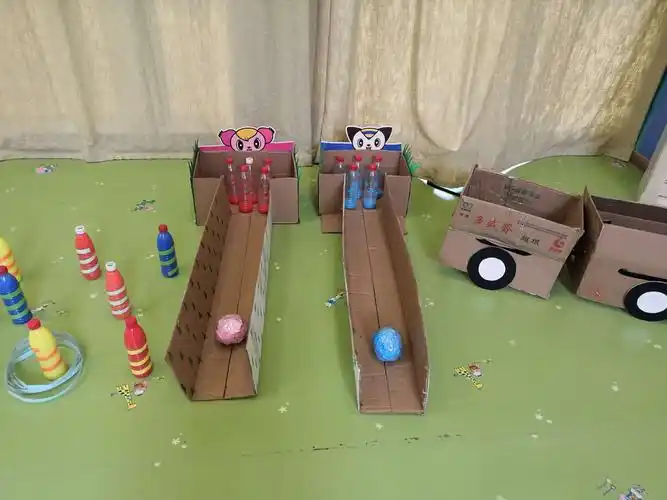 星光耀贝街幼儿园 幼儿自制晨锻器械评比