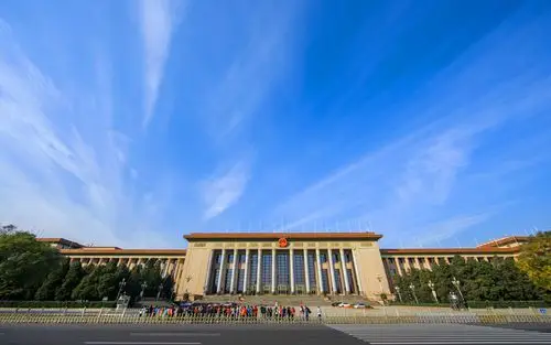 人民大会堂壮观巍峨,高清图片-壁纸族