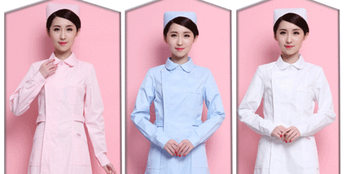护士服短袖偏襟白大褂长袖牙科口腔美容院药店工作服冬夏装娃娃领