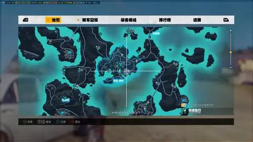 正当防卫3-全解放-全据点通关地图