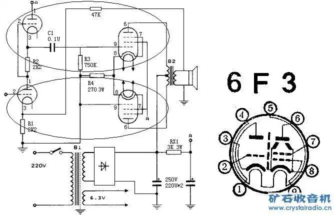 请教:使用6f3的几个问题 - 〓电子管技术区〓 - 矿石收音机论坛