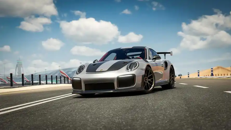 【壁纸分享】《极限竞速7》保时捷911 gt2 rs 高清壁纸 7p