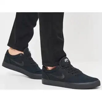 耐克nikenike耐克男鞋sbchron系列男子休闲运动鞋黑色滑板鞋dm3494002