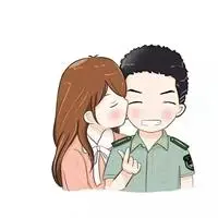 可爱兵哥哥情侣头像