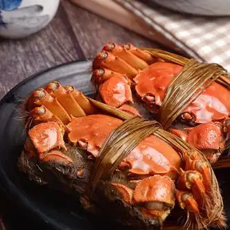 活蟹大闸蟹螃蟹鲜活公3两公8只礼盒装湖蟹阳澄湖镇发货