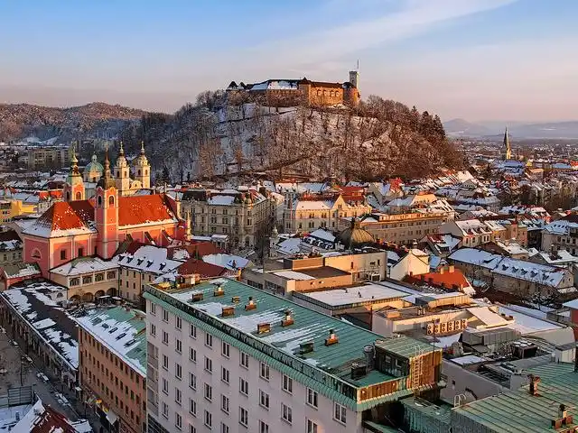 听风轻吟斯洛文尼亚首都卢布尔雅那