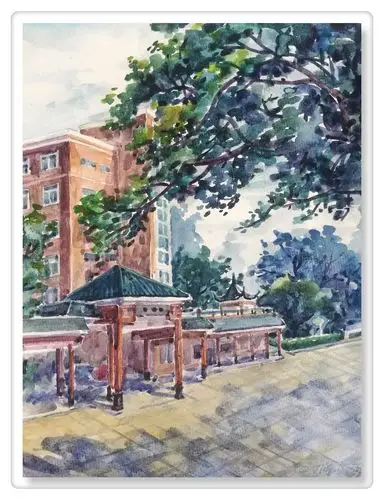 其它 这是一种记录 写美篇突发奇想,在六月中旬购买了二本水彩本和一