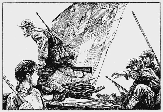 爱国教育公益宣传之重现经典渡江英雄马毛姐