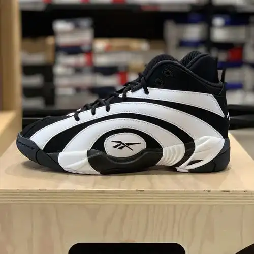 熊猫正品锐步reebokshaqnosis黑白年轮复刻奥尼尔篮球篮球鞋