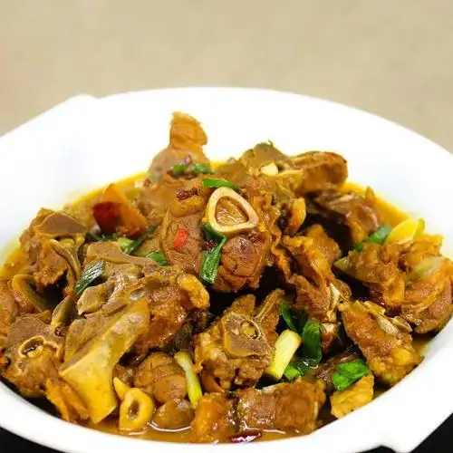 红烧羊腿块,羊肉鲜嫩,营养价值高