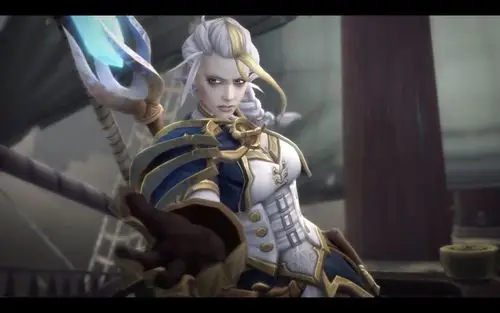 魔兽世界8.0吉安娜画风突变, 最强法师果然与众不同!