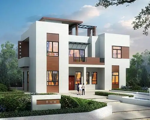 别墅外观效果图