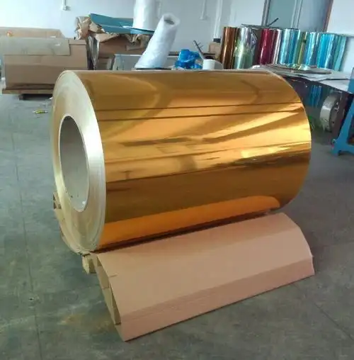 氧化金色镜面铝板