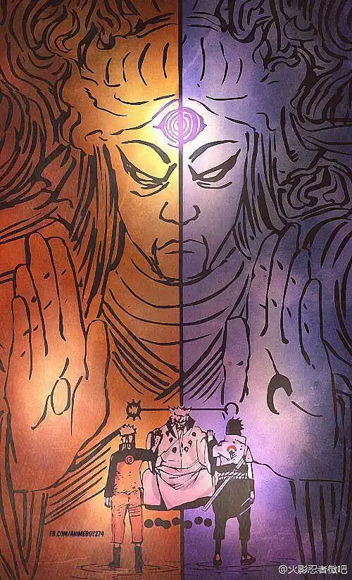 六道仙人鸣人佐助