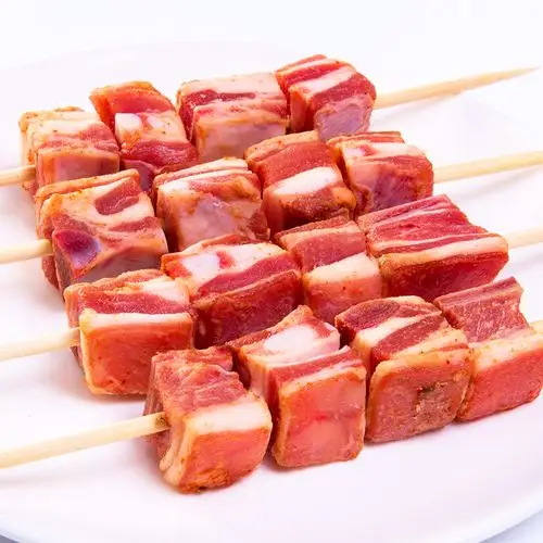 大庄园带骨羔羊排烧烤串200gx5袋家庭烧烤食材半成品羊排串羊肉串