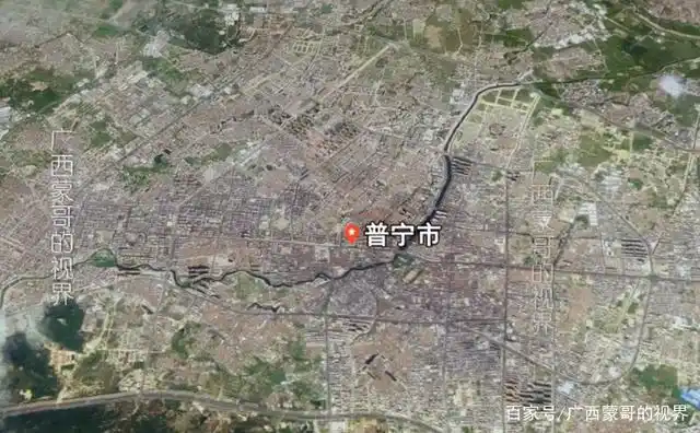 卫星图看:广东普宁市,全国第一人口大县(市),超过珠海与中山!