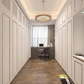 轻奢衣帽间装修效果图大全-衣帽间轻奢装修设计图片-东易日盛装饰集团