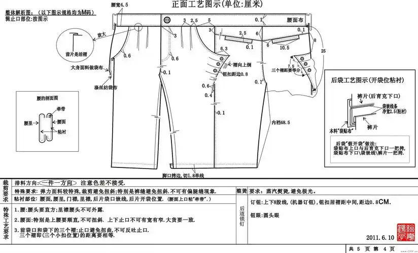 标准工艺图1-女装设计-服装设计