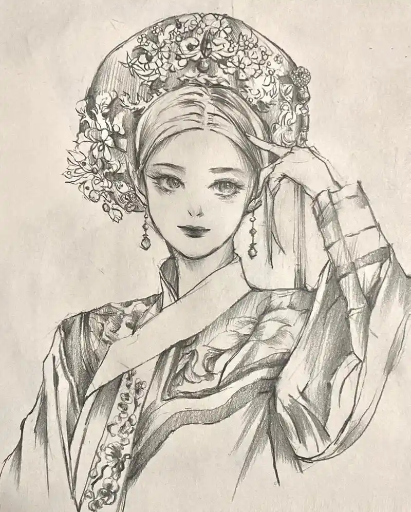 浅浅画了嬛嬛 #手绘 #日常瞎画 #甄嬛传 #甄嬛传 #甄嬛 - 抖音