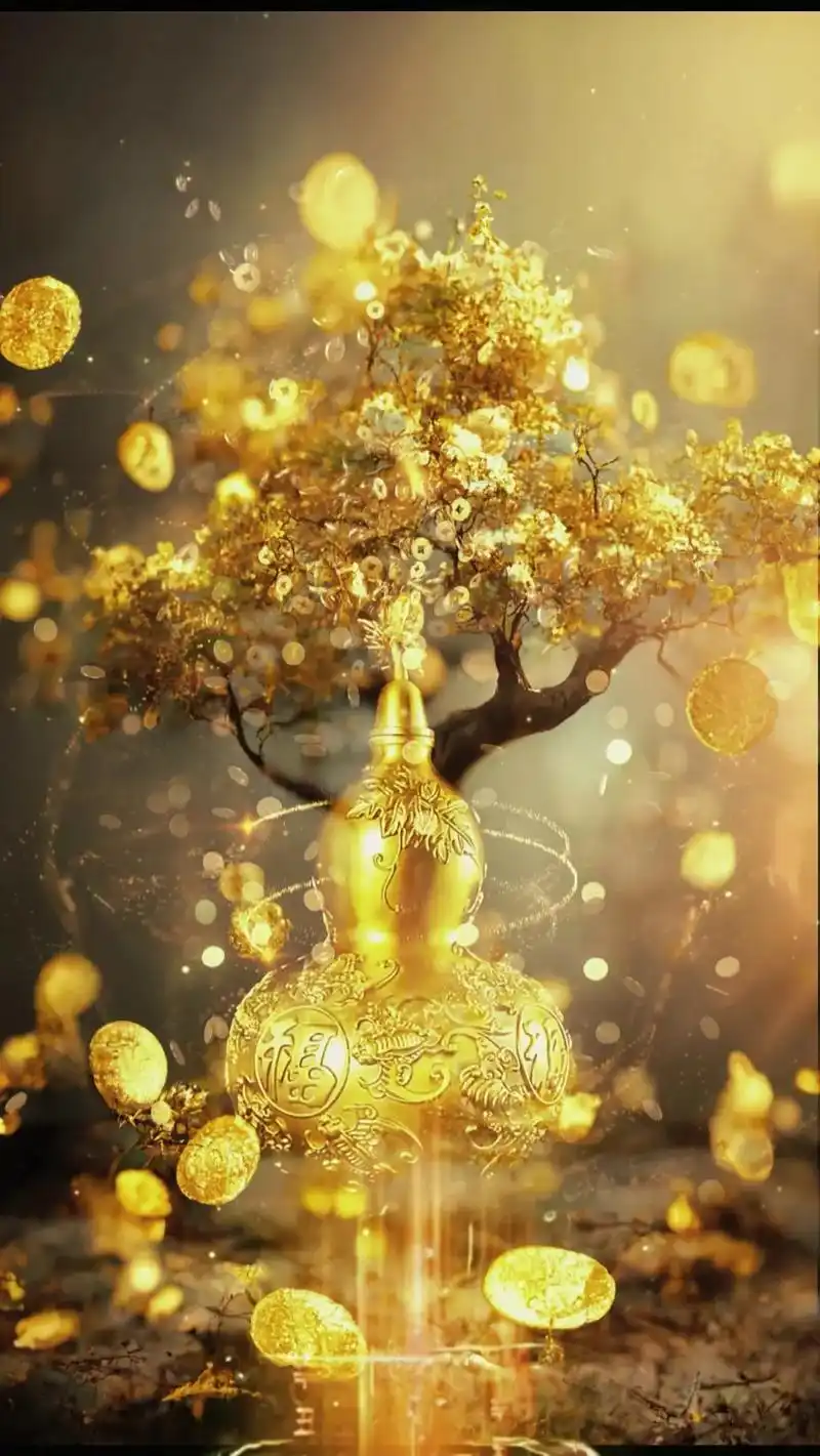 金葫芦!#手机壁纸 #见者好运 #接福接财接好运 #财源滚滚 - 抖音