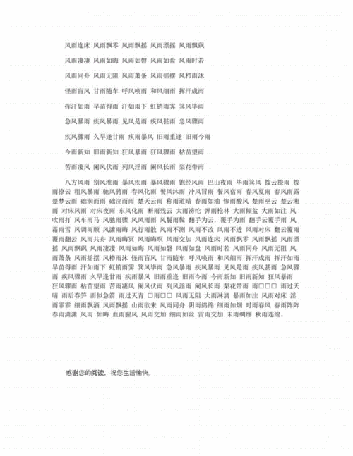 描写各种季节的雨的词语.pdf 2页