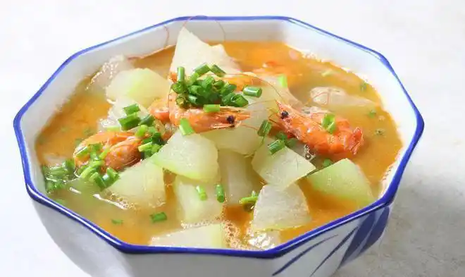 冬瓜虾仁汤的具体做法