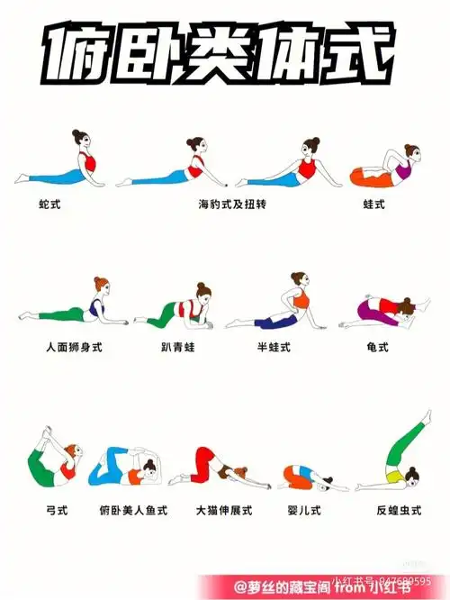 瑜伽拉伸体式收藏
