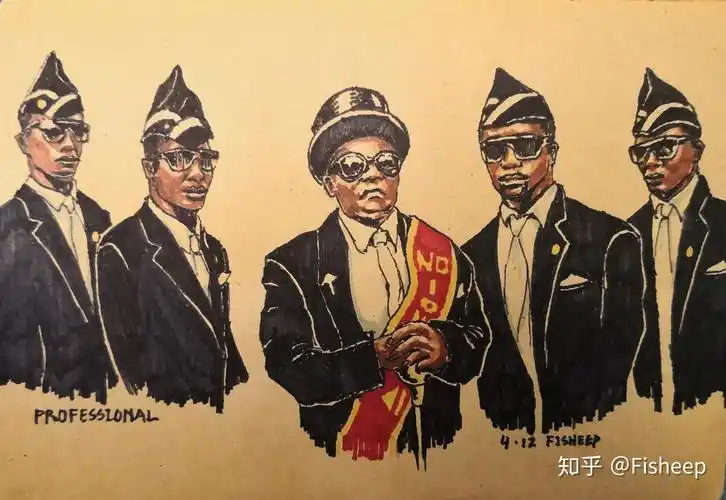 谁有黑人抬棺表情包或者头像