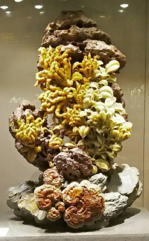 参观徐伟军大师名石雕刻展!