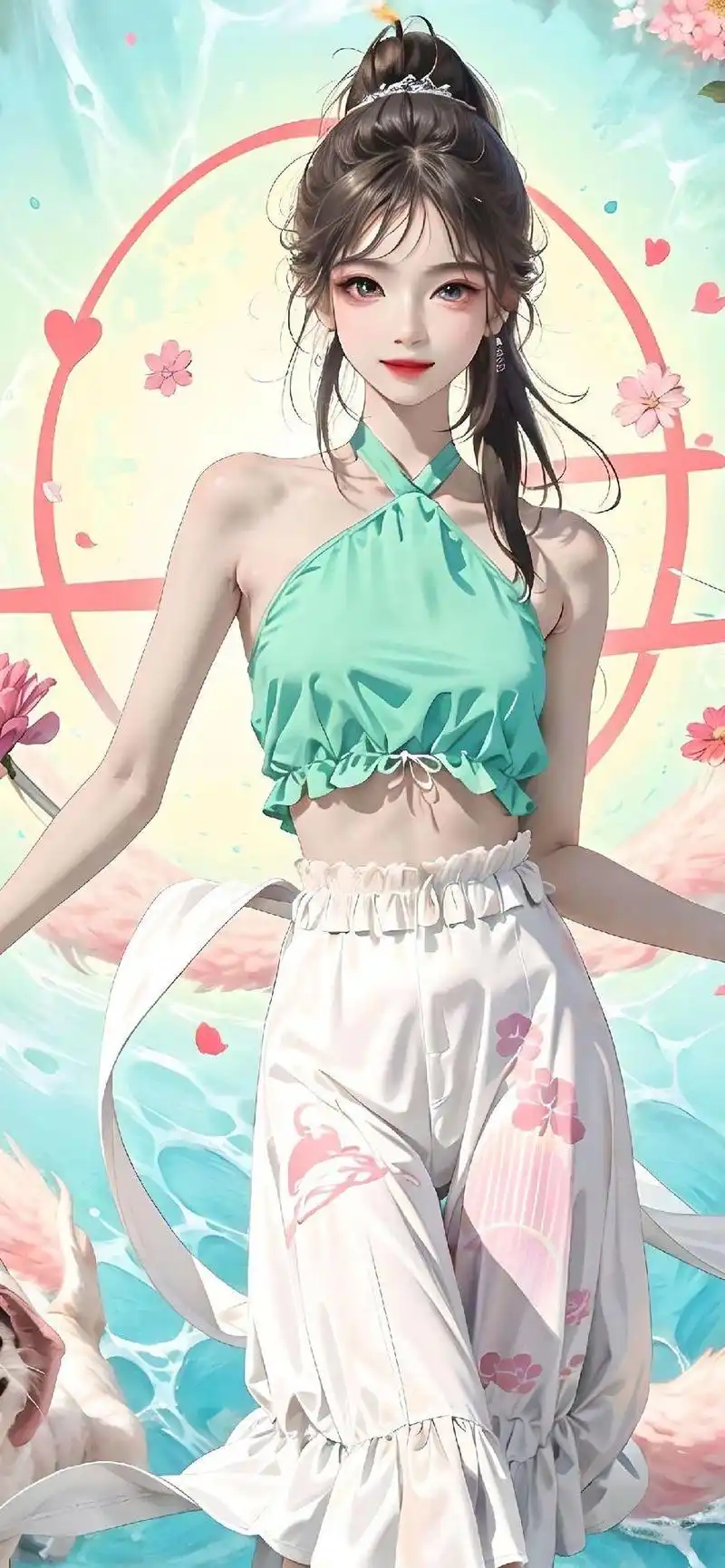 高清壁纸,动漫美女